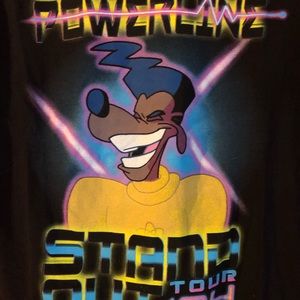 (SOLD) Disney Goofy Movie Powerline T shirt S&M
